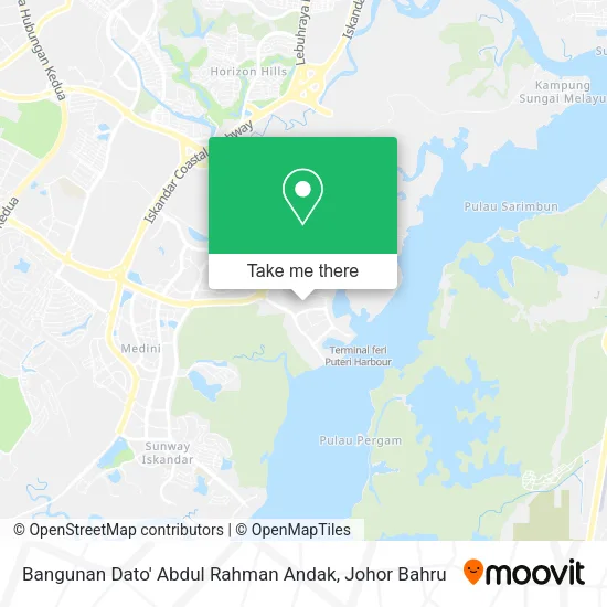 Bangunan Dato' Abdul Rahman Andak map