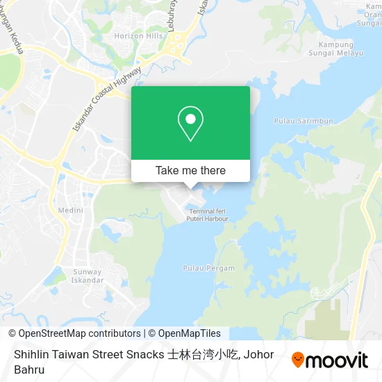 Shihlin Taiwan Street Snacks 士林台湾小吃 map