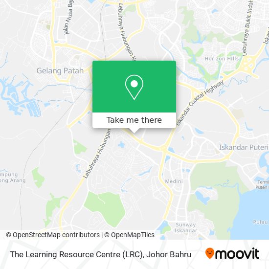 The Learning Resource Centre (LRC) map