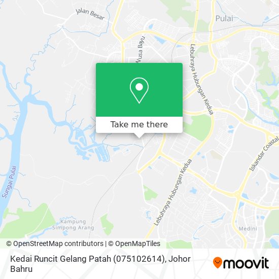 Kedai Runcit Gelang Patah (075102614) map