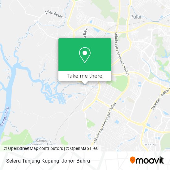 Selera Tanjung Kupang map