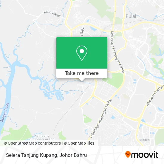 Selera Tanjung Kupang map