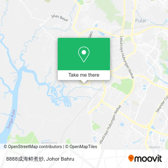 8888成海鲜煮炒 map