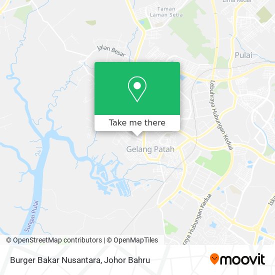 Burger Bakar Nusantara map