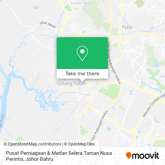 Pusat Perniagaan & Medan Selera Taman Nusa Perintis map