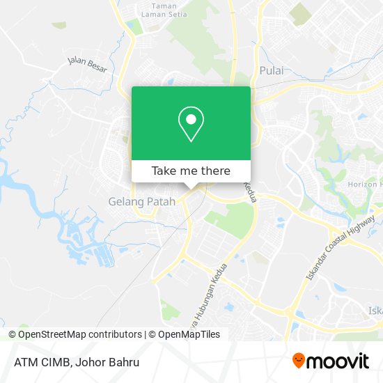 ATM CIMB map