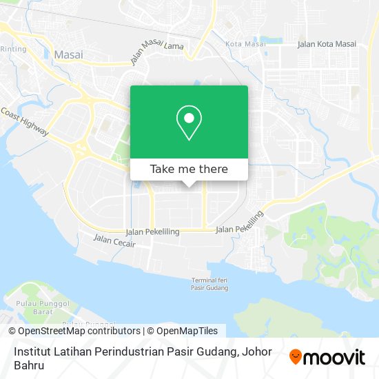 Institut Latihan Perindustrian Pasir Gudang map