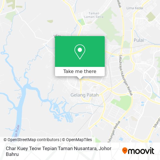 Char Kuey Teow Tepian Taman Nusantara map