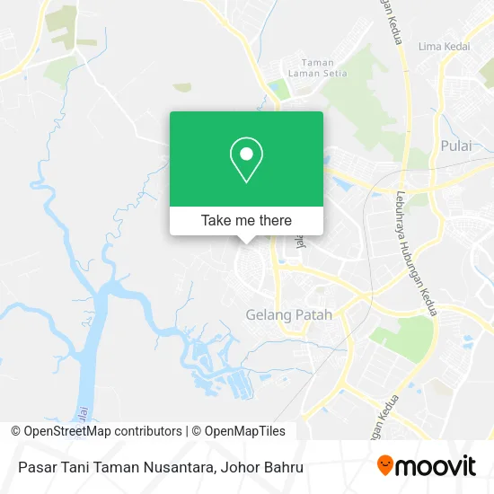 Pasar Tani Taman Nusantara map