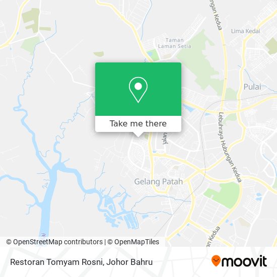 Restoran Tomyam Rosni map