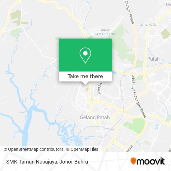 SMK Taman Nusajaya map