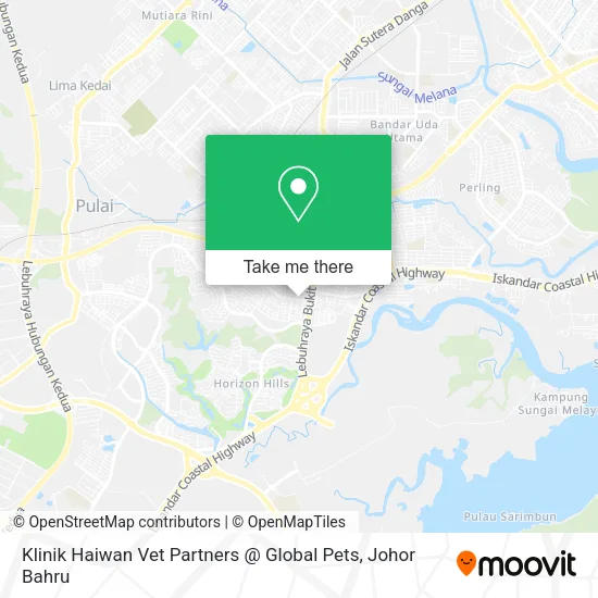 Klinik Haiwan Vet Partners @ Global Pets map