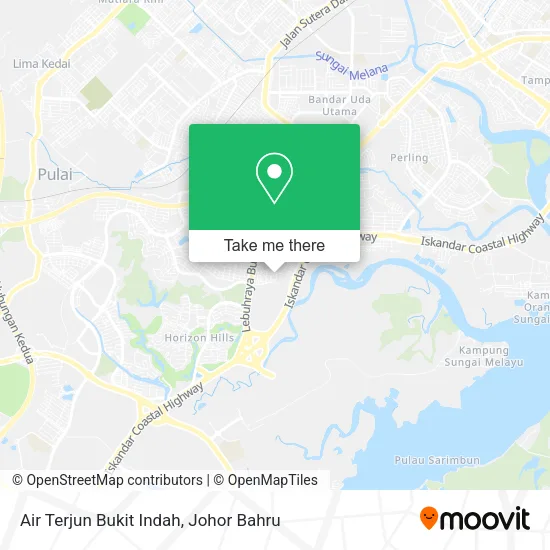 Air Terjun Bukit Indah map