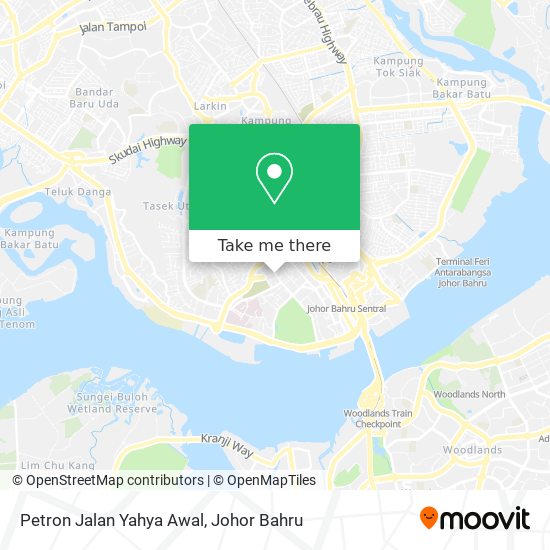 Petron Jalan Yahya Awal map