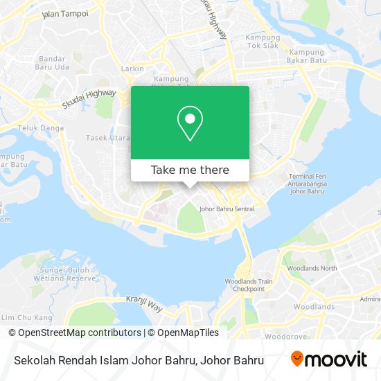 Sekolah Rendah Islam Johor Bahru map