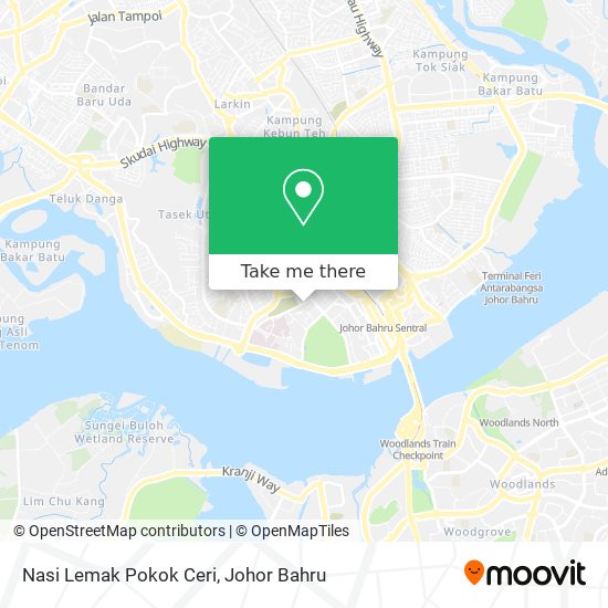 Nasi Lemak Pokok Ceri map
