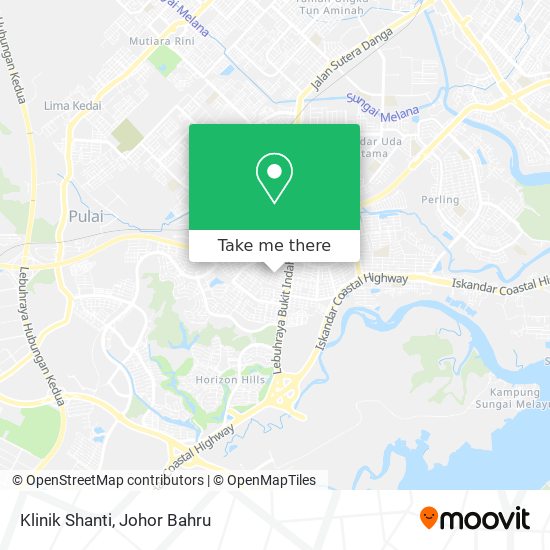 How To Get To Klinik Shanti In Johor Baharu By Bus