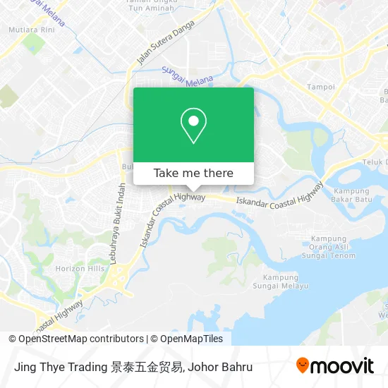Jing Thye Trading 景泰五金贸易 map