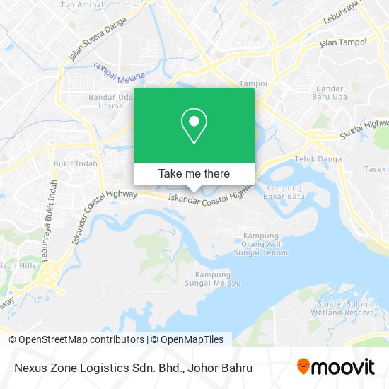 Nexus Zone Logistics Sdn. Bhd. map