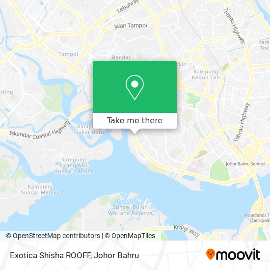 Exotica Shisha ROOFF map