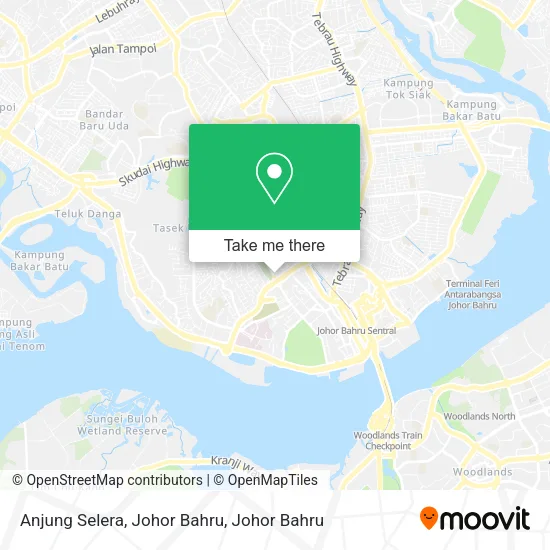 Anjung Selera, Johor Bahru map