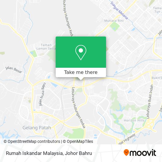 Rumah Iskandar Malaysia map