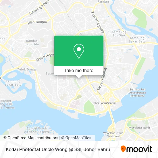 Kedai Photostat Uncle Wong @ SSI map
