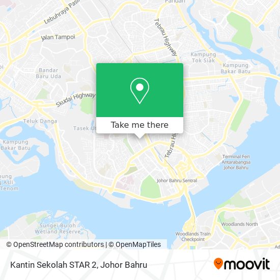 Kantin Sekolah STAR 2 map