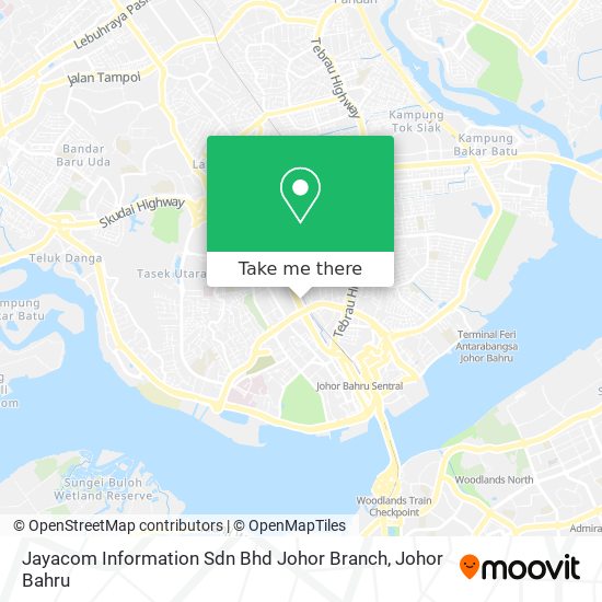 Jayacom Information Sdn Bhd Johor Branch map