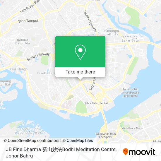 JB Fine Dharma 新山妙法Bodhi Meditation Centre map