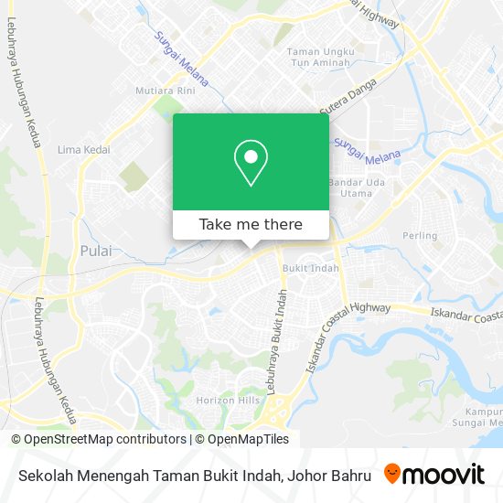 Sekolah Menengah Taman Bukit Indah map