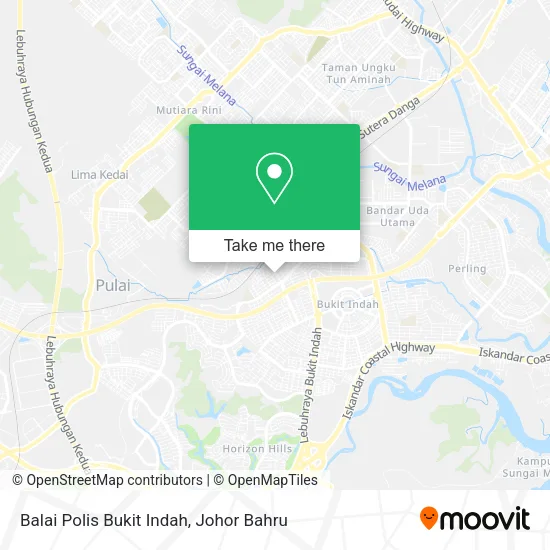 Balai Polis Bukit Indah map