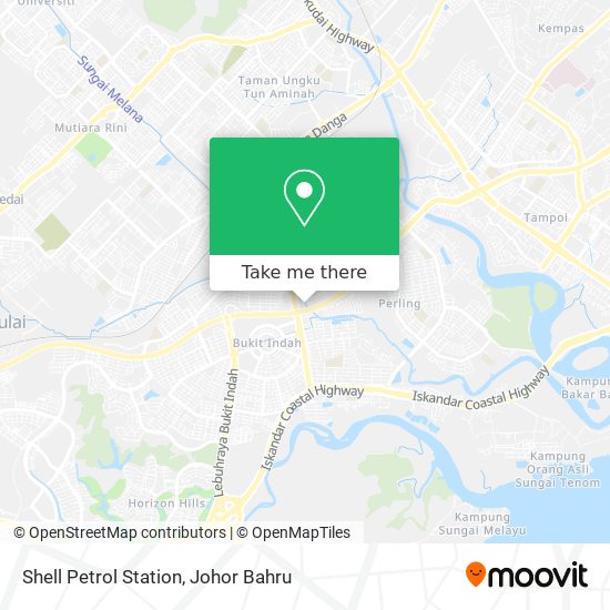 Shell Petrol Station map