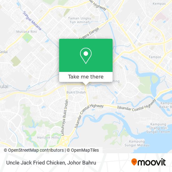 Uncle Jack Fried Chicken map
