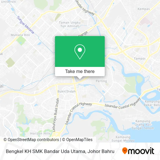 Bengkel KH SMK Bandar Uda Utama map