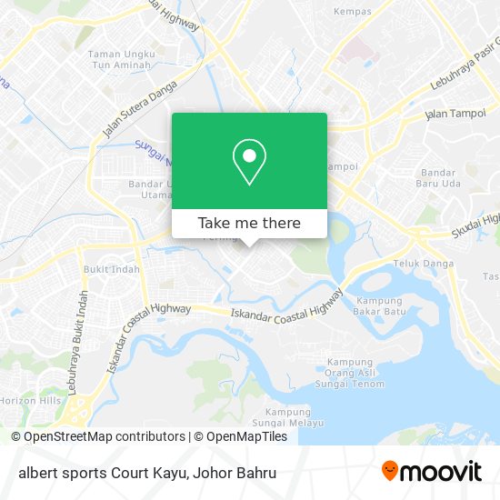 albert sports Court Kayu map