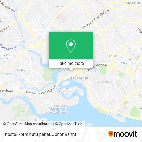 hostel kptm batu pahat map
