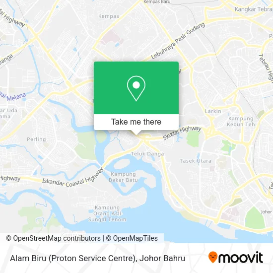 Alam Biru (Proton Service Centre) map