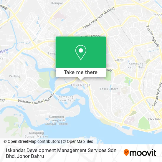 Iskandar Development Management Services Sdn Bhd map