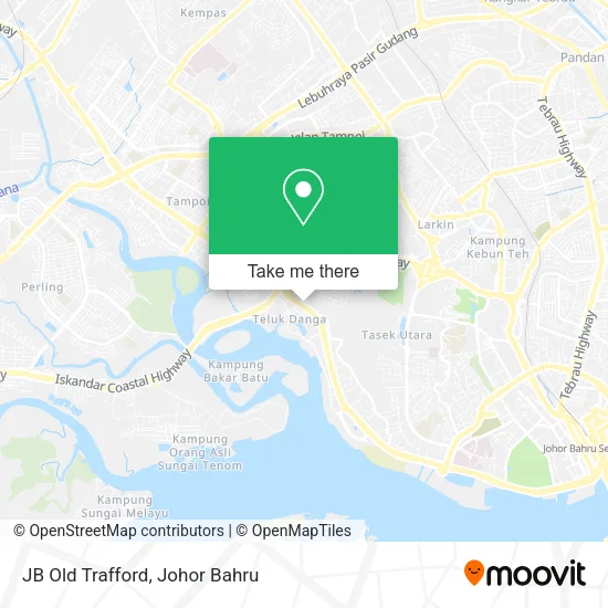 JB Old Trafford map