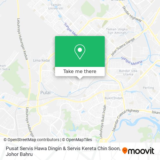 Pusat Servis Hawa Dingin & Servis Kereta Chin Soon map