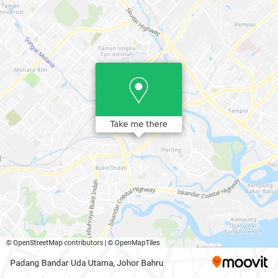 Padang Bandar Uda Utama map