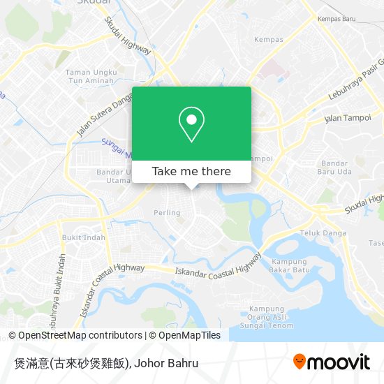 煲滿意(古來砂煲雞飯) map
