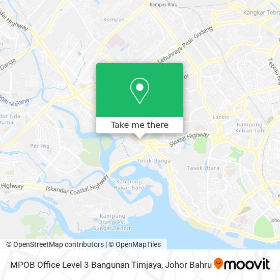 MPOB Office Level 3 Bangunan Timjaya map