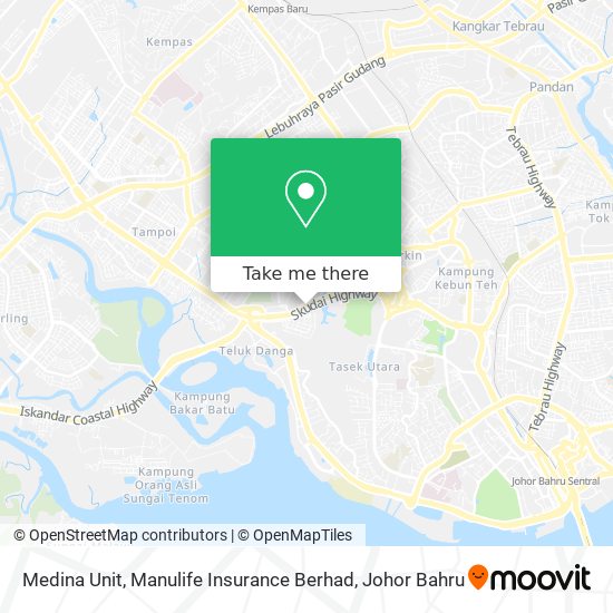Medina Unit, Manulife Insurance Berhad map