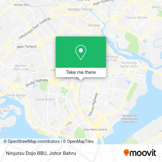 Ninjutsu Dojo BBU map