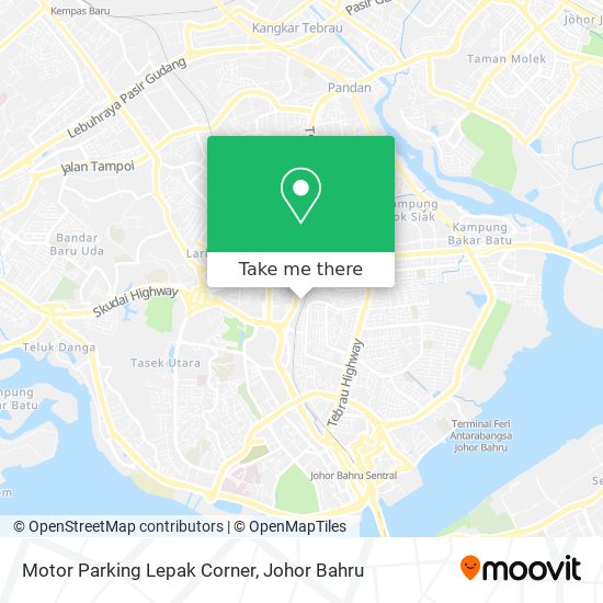 Motor Parking Lepak Corner map