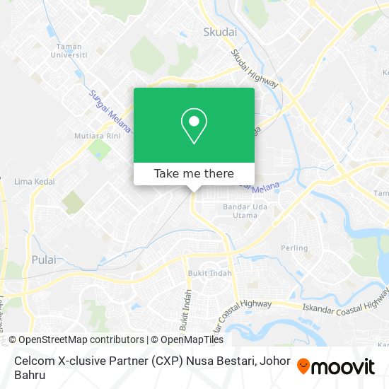 Celcom X-clusive Partner (CXP) Nusa Bestari map