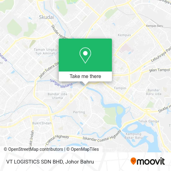 VT LOGISTICS SDN BHD map