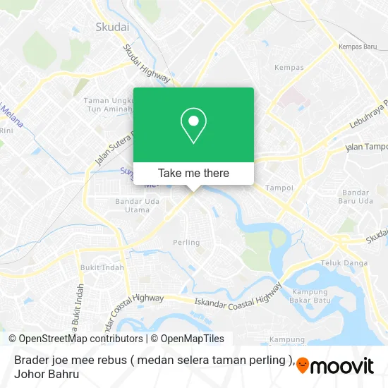 Brader joe mee rebus ( medan selera taman perling ) map